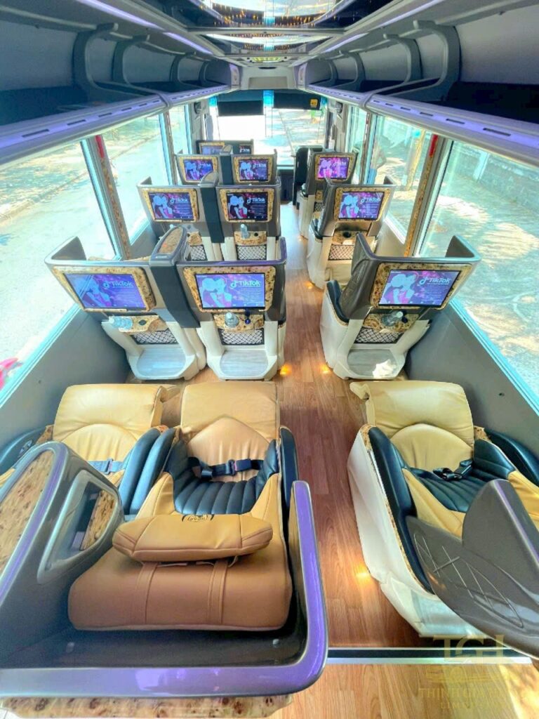 Nội thất xe limousine 16 chỗ_Thịnh Gia Hưng