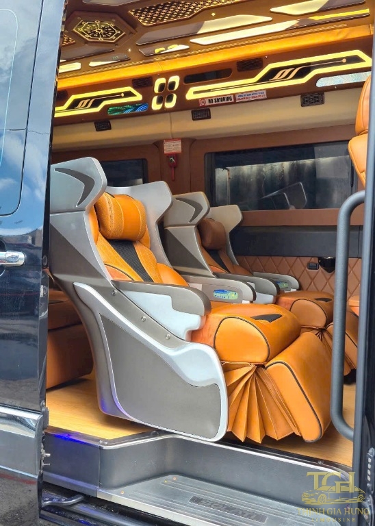 Thuê xe 12 chỗ giá rẻ tphcm _Thịnh Gia Hưng limousine
