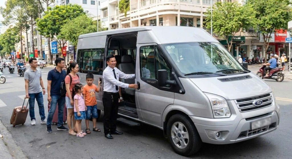Thuê xe 16 chỗ Tphcm