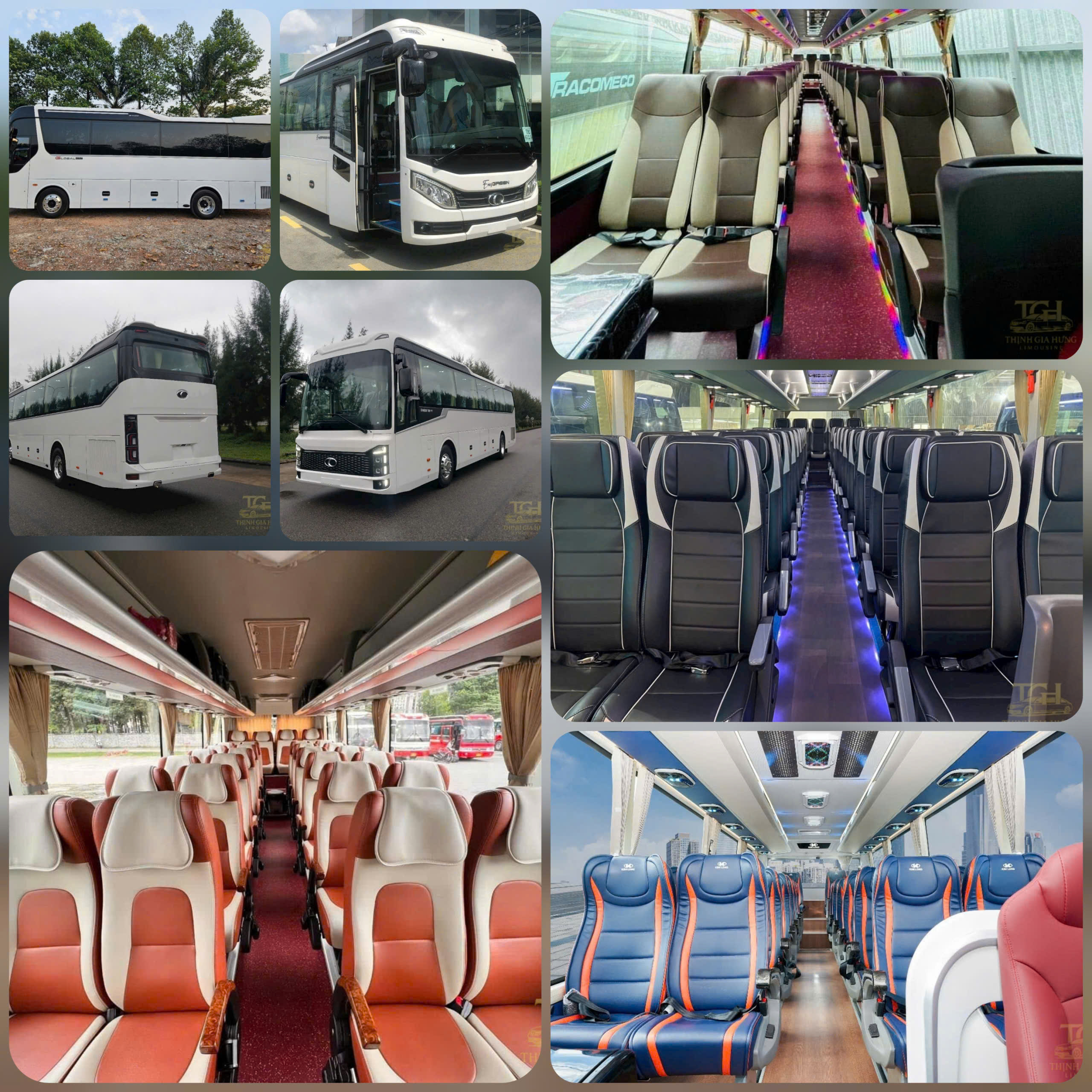 Thuê xe 29 chỗ giá rẻ đời mới tphcm