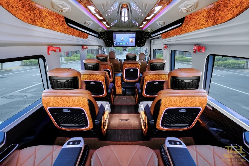 Xe 12 chỗ limousine Maybach 2025 giá rẻ_Thịnh Gia Hưng