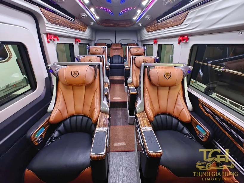 Xe limousine 12 chỗ thượng đỉnh_Thịnh Gia Hưng