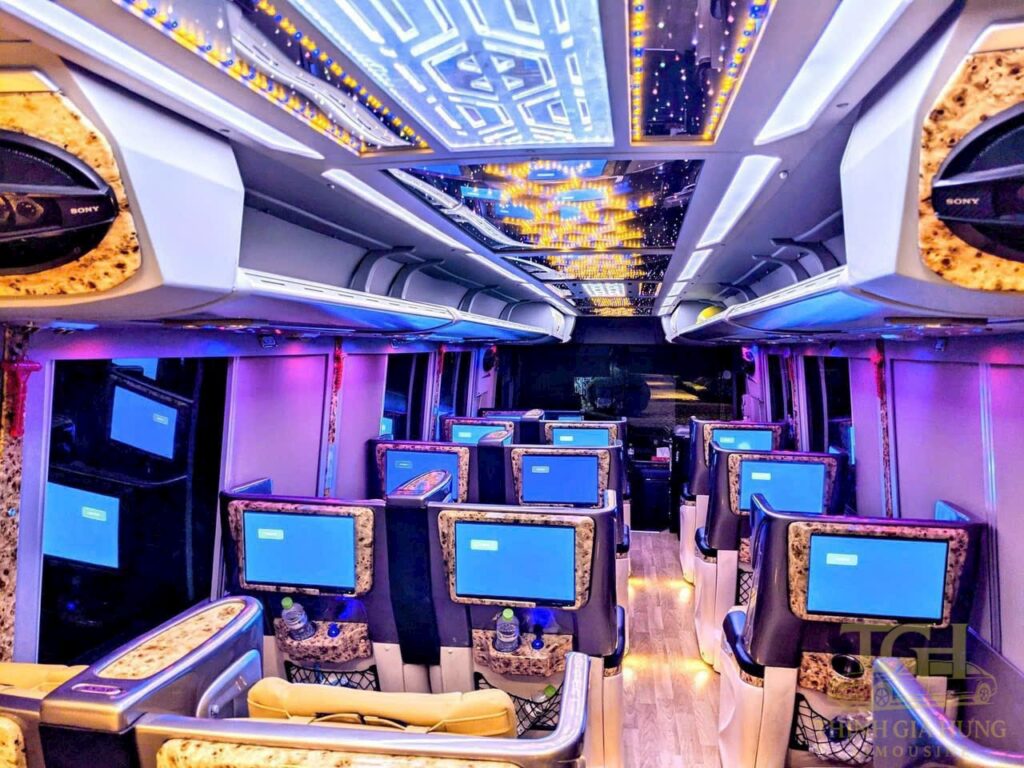 Cho thuê xe ô tô limousine 16 chỗ_Thịnh Gia Hưng