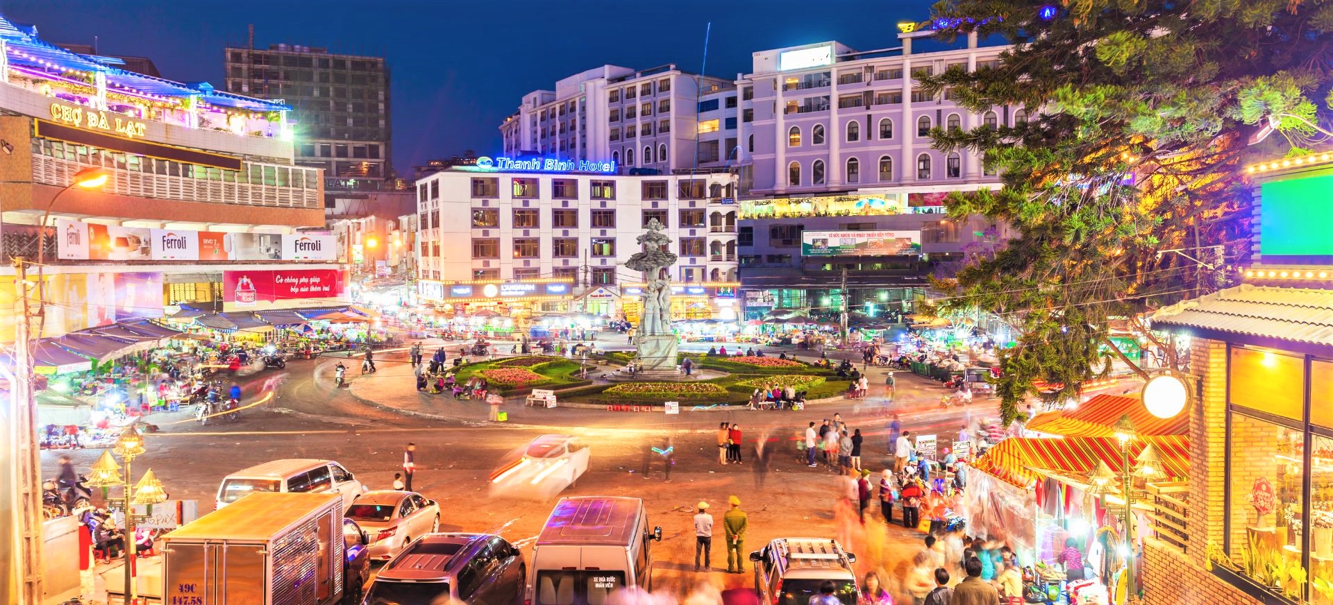 chợ đêm đà lạt