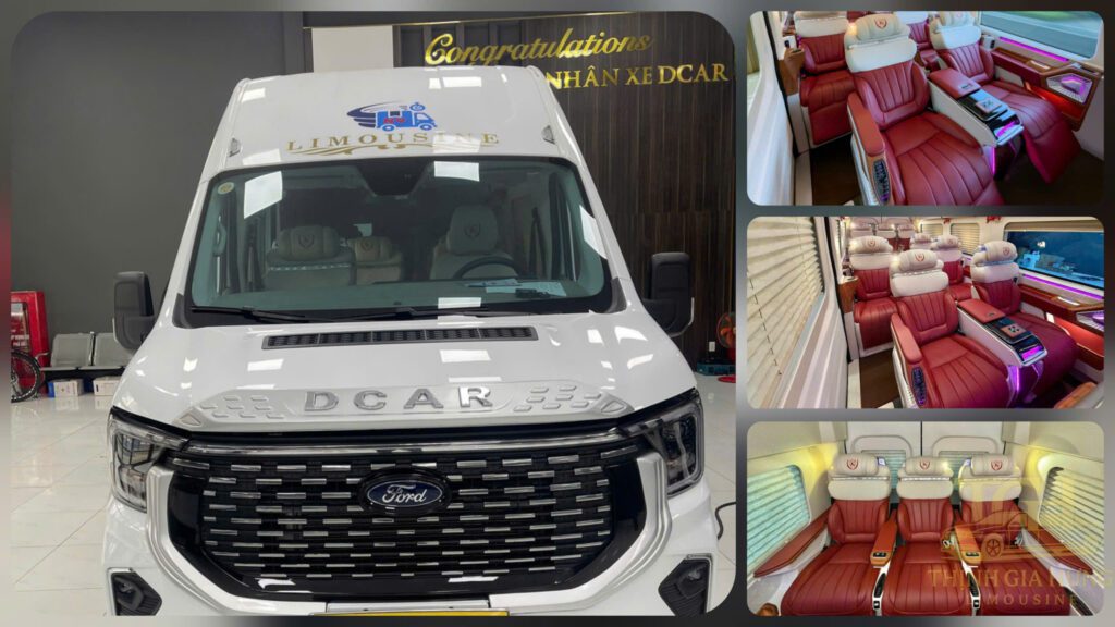 giá thuê xe limousine 9 chỗ