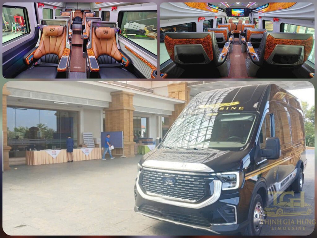 limousine 12 chỗ Dcar thượng đỉnh
