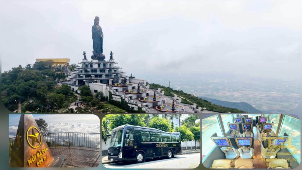 Thuê xe 16 chỗ limousine đi Núi Bà Đen