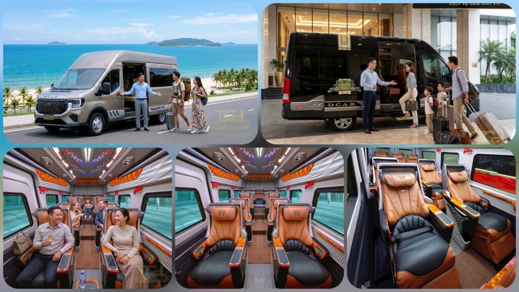 Thuê xe dcar 9 chỗ limousine