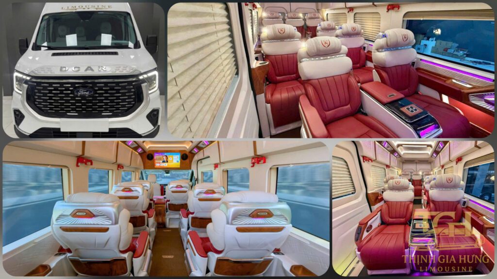 Xe limousine 12 chỗ Dcar 2026