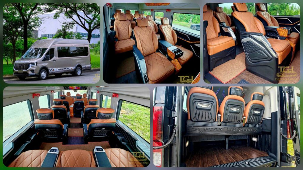 Xe limousine 12 chỗ Dcar Maybach
