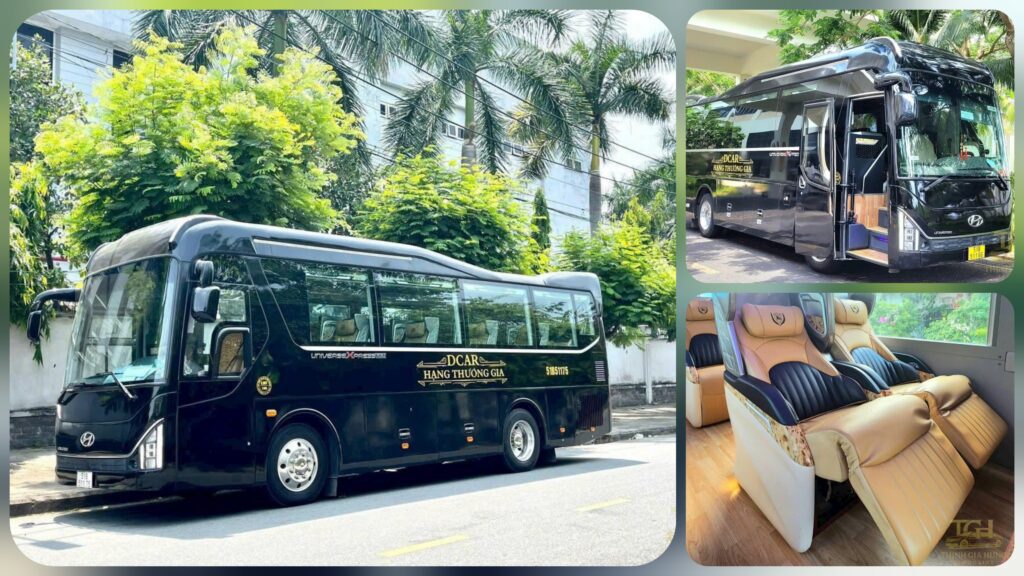 Xe limousine 16 chỗ đời mới